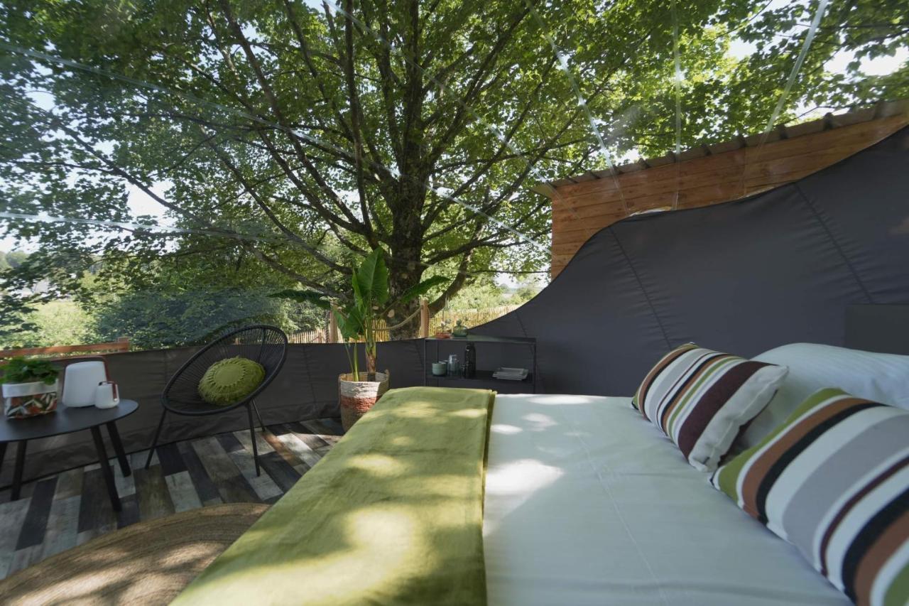 Bulles Odette & Ginette Et Tiny House Suzette "Au Guet Marais" Etape Insolite Paliseul Экстерьер фото