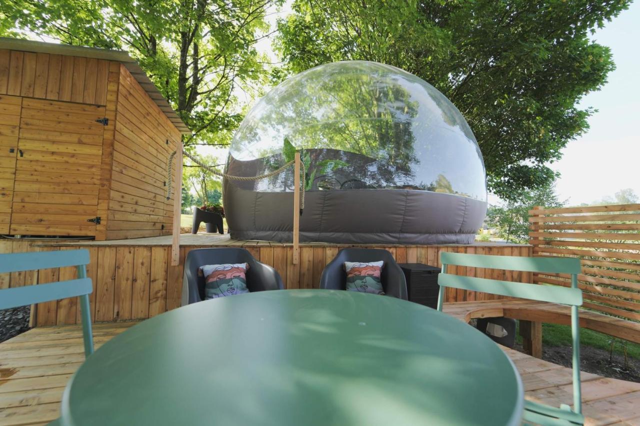 Bulles Odette & Ginette Et Tiny House Suzette "Au Guet Marais" Etape Insolite Paliseul Экстерьер фото