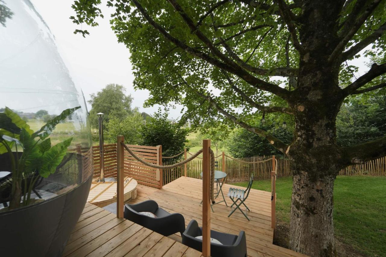 Bulles Odette & Ginette Et Tiny House Suzette "Au Guet Marais" Etape Insolite Paliseul Экстерьер фото
