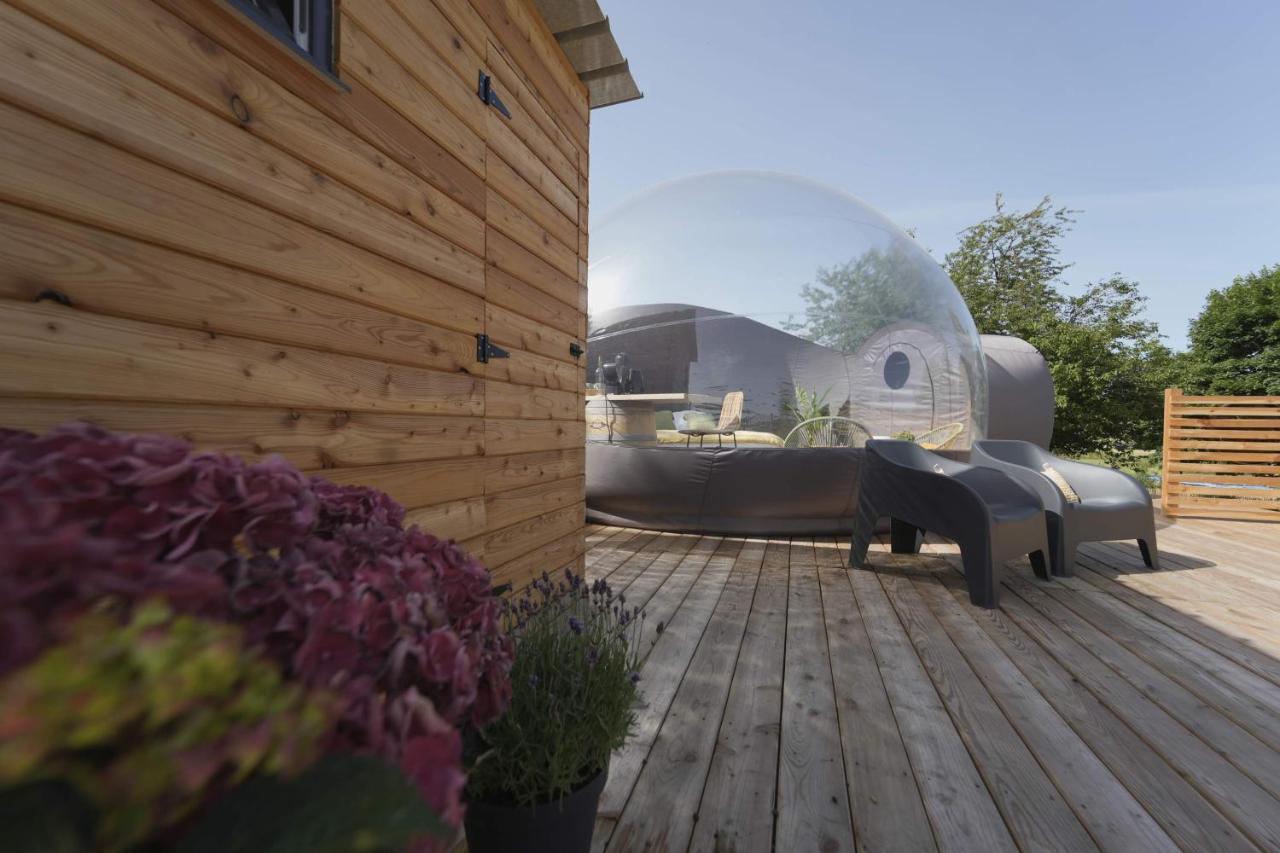 Bulles Odette & Ginette Et Tiny House Suzette "Au Guet Marais" Etape Insolite Paliseul Экстерьер фото