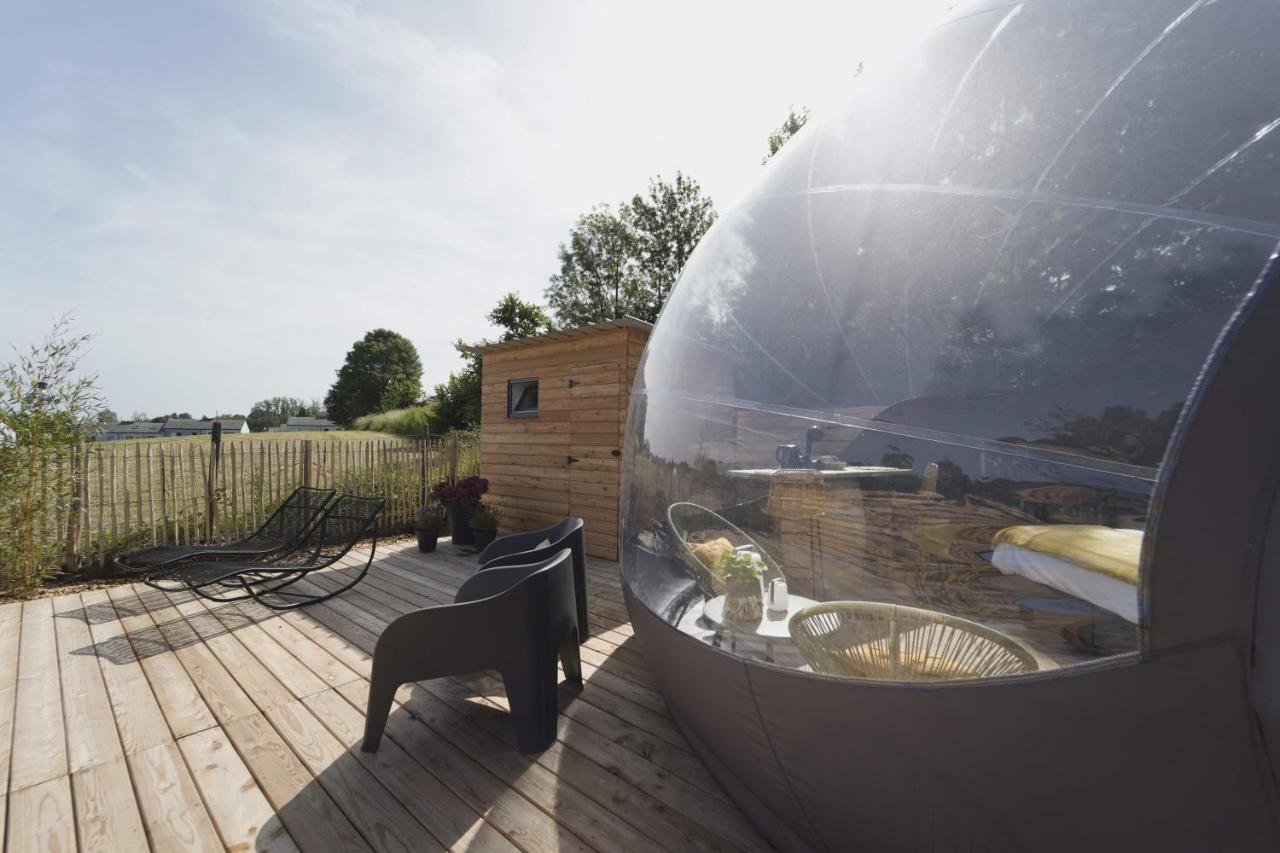 Bulles Odette & Ginette Et Tiny House Suzette "Au Guet Marais" Etape Insolite Paliseul Экстерьер фото