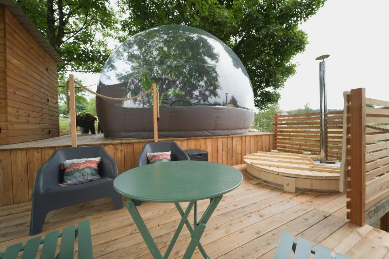Bulles Odette & Ginette Et Tiny House Suzette "Au Guet Marais" Etape Insolite Paliseul Экстерьер фото
