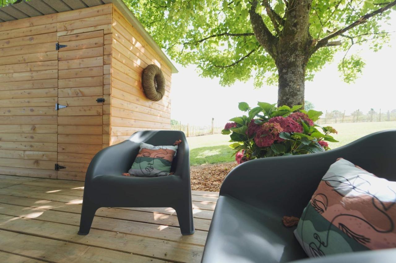 Bulles Odette & Ginette Et Tiny House Suzette "Au Guet Marais" Etape Insolite Paliseul Экстерьер фото