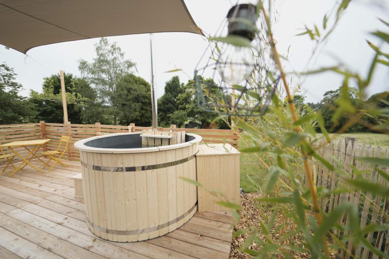Bulles Odette & Ginette Et Tiny House Suzette "Au Guet Marais" Etape Insolite Paliseul Экстерьер фото