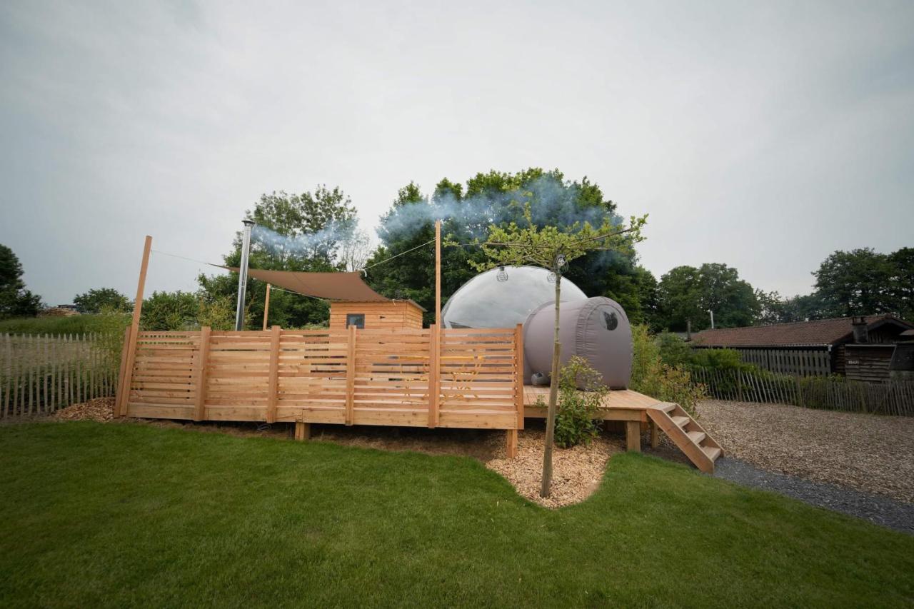 Bulles Odette & Ginette Et Tiny House Suzette "Au Guet Marais" Etape Insolite Paliseul Экстерьер фото