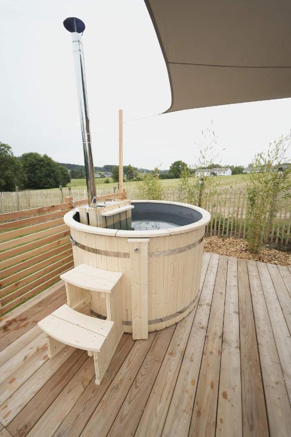 Bulles Odette & Ginette Et Tiny House Suzette "Au Guet Marais" Etape Insolite Paliseul Экстерьер фото