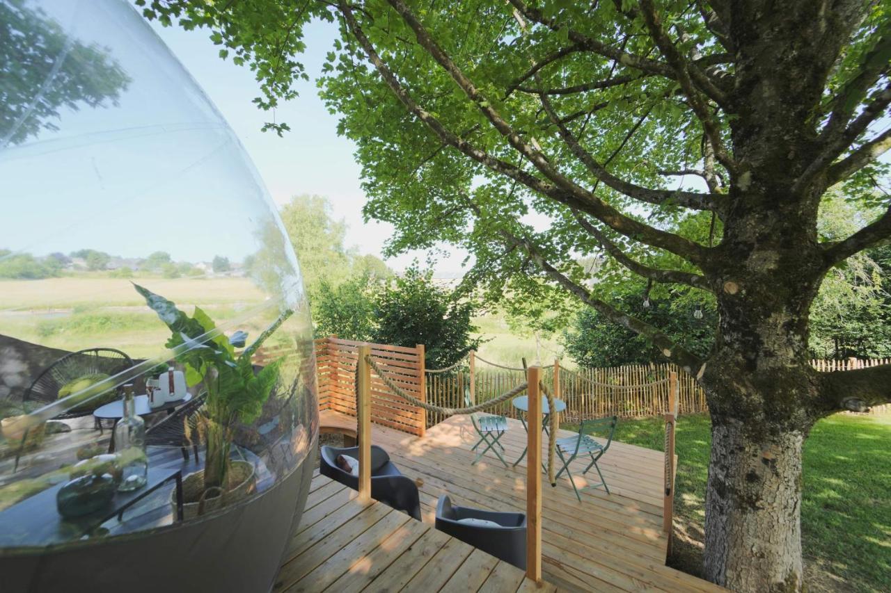 Bulles Odette & Ginette Et Tiny House Suzette "Au Guet Marais" Etape Insolite Paliseul Экстерьер фото
