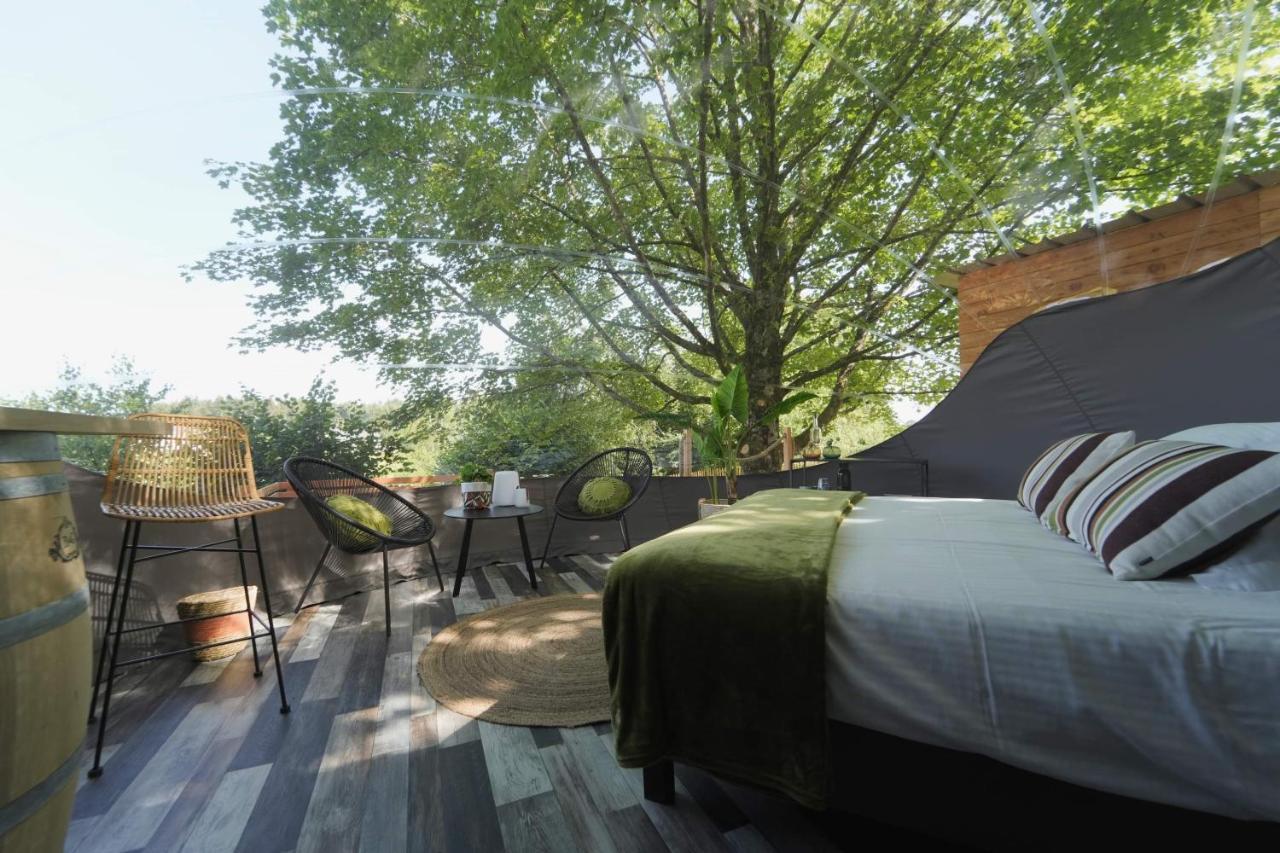 Bulles Odette & Ginette Et Tiny House Suzette "Au Guet Marais" Etape Insolite Paliseul Экстерьер фото